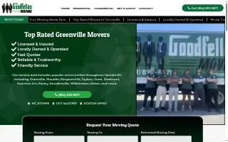 GOODFELLAS MOVING | Movers Greenville SC website