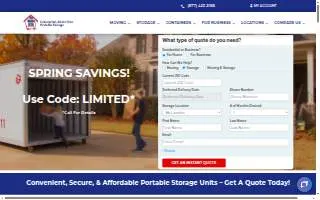 Mobile Attic Moving & Portable Storage of Wellford website
