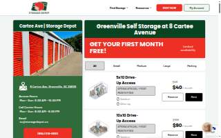 Storage Depot - Greenville