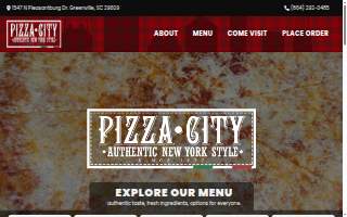 Pizza City New York Style