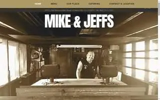 Mike and Jeff's BBQ Restaurant & Catering website