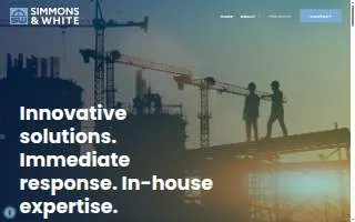 Simmons & White Civil and Traffic Engineering, LLC website