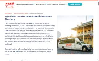 Gogo Charters Greenville