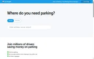 Public parking - Rhett Street Garage website