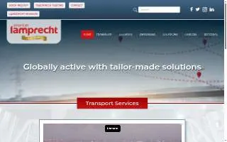 American Lamprecht Transport Inc. website