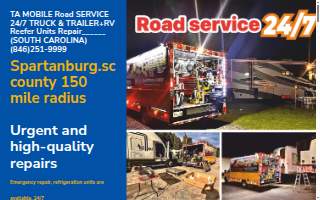Diesel Road SERVICE 24/7 TRUCK & TRAILER+RV Reefer Units Repair