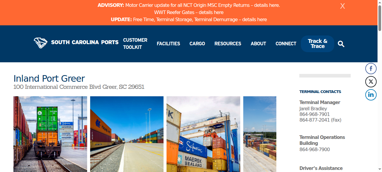 Inland Port Greer