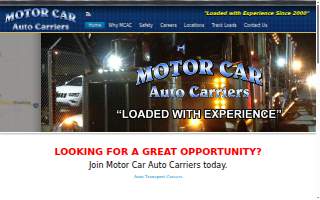 Motor Car Auto Carriers
