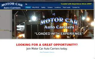 Motor Car Auto Carriers website