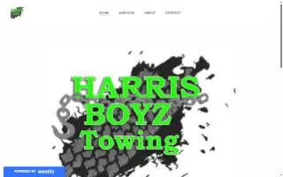 Harris boyz Towing website