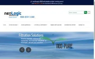 Neologic Distribution website