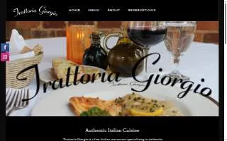 Trattoria Giorgio website