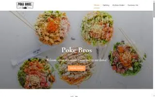 Poke Bros. of Greenville website