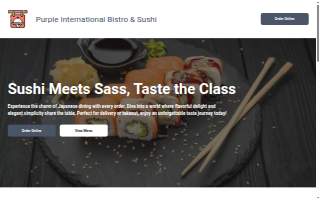 Purple International Bistro & Sushi