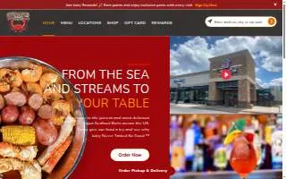The Juicy Crab Columbia website