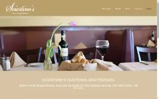 Sciortino's Trattoria & Pizzeria website