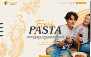 Pasta Project website