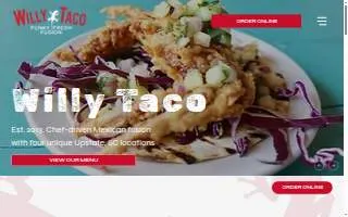 Willy Taco - Feed & Seed website