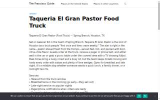 Taquería el Gran Pastor