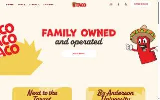 El Taco Tacqueria website