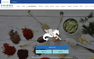 Kairos Mediterranean of Greenville website