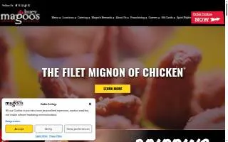 Huey Magoo's Chicken Tenders - Greenville website