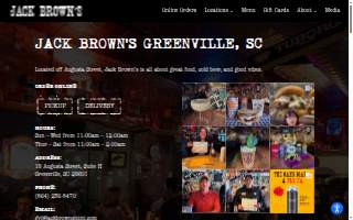 Jack Brown's Beer & Burger Joint Greenville SC