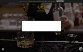 Maharaja Indian Restaurant & Bar website