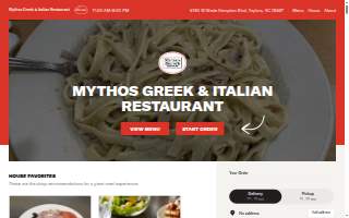 Mythos Greek & Italian Restaurant