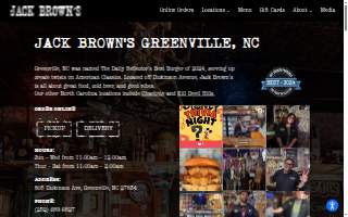 Jack Brown's Beer & Burger Joint Greenville NC