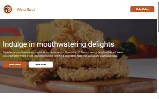 Wing Spot website