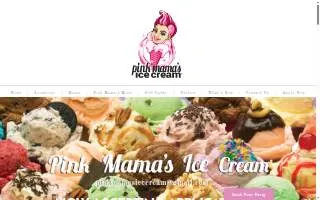 Pink Mama Pickwick Ice Cream & Soda Shop website