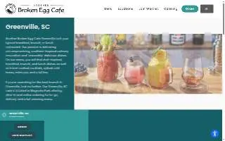 Another Broken Egg Cafe of Greenville website