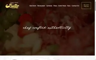 White Wine & Butter-Catering of Taylors website