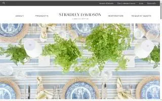 Stradley Davidson Linen Collective website