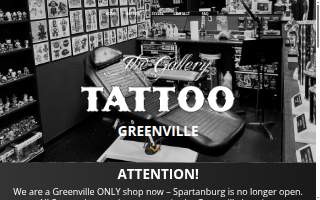 The Gallery Tattoo Greenville
