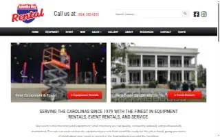 Asheville Hwy Rental website