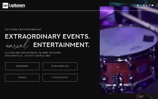 Uptown Entertainment website