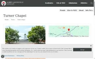 Turner Chapel: North Greenville University website