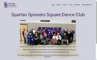 Spartan Spinners Square Dance Club website