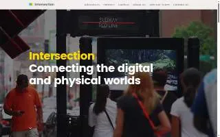 Intersection of Greenville website