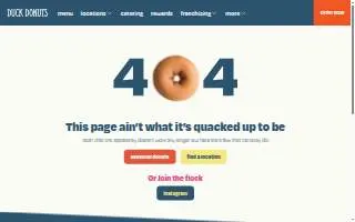 Duck Donuts of Greenville website