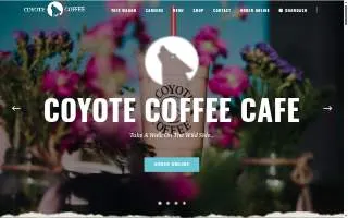 Coyote Coffee Cafe - Powdersville website