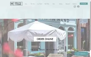 Health in Hand Downtown Spartanburg website