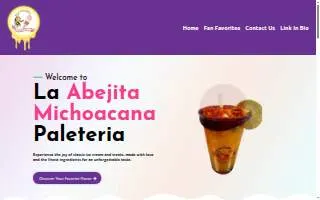 La Abejita Michoacana website
