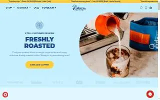 Partners Coffee — Cafe & Roastery website