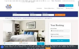 InTown Suites Extended Stay Greenville SC - Wade Hampton website