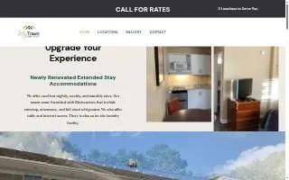 My Town Extended Stay website