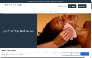 Woodhouse Spa - Greenville website