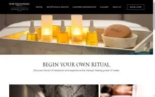 Poseidon Spa of Greenville website